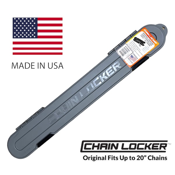 Chain Locker Universal Chainsaw Chain Storage Case, Fits up to 20